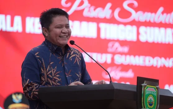 Pisah Sambut Kajati, Herman Deru Dorong Penguatan Penegakan Hukum