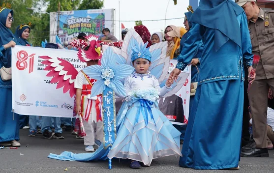 Karnaval Budaya OKI Meriahkan HUT RI dan Gerakkan UMKM