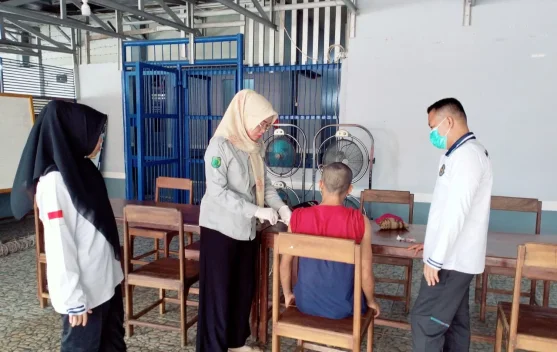 Lapas Sekayu Deteksi Dini Kesehatan Mental Warga Binaan