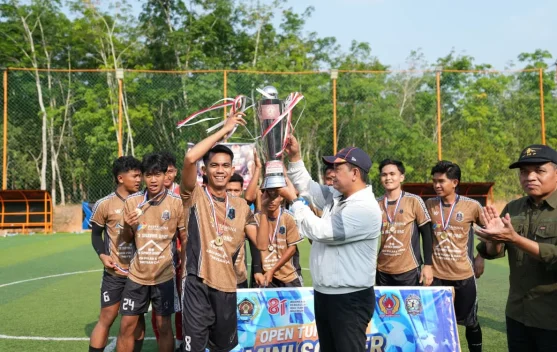 Turnamen Mini Soccer PWI Banyuasin Resmi Ditutup, Araey FC Raih Gelar Juara