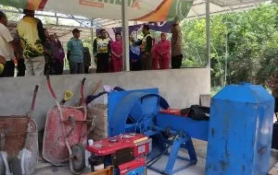 Polri Resmikan Mesin Pengering Jagung Lima Ton di OKU
