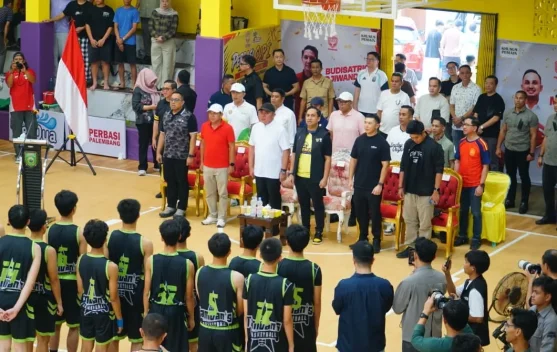 GOR Pemuda Dibuka, Herman Deru Dorong Pembinaan Atlet Basket