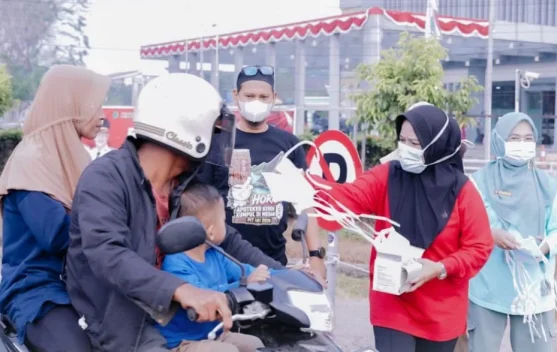 RSUD Sekayu Bagikan Masker Gratis untuk Lindungi Warga dari Polusi Asap