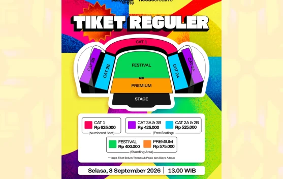 Presale Ludes 40 Menit, Buzz Youth Fest #5 Buka Tiket Reguler 8 September