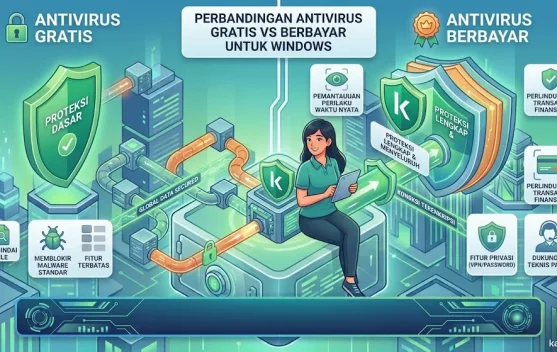 Perbedaan Antivirus Gratis dan Berbayar untuk Lindungi Windows