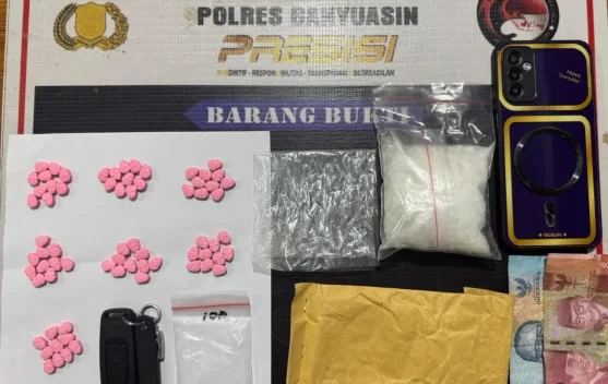 Laporan Warga Bantu Polisi Gagalkan Peredaran Sabu dan Ekstasi di Banyuasin