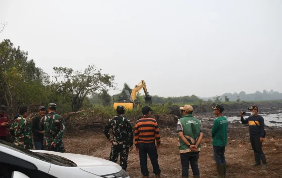 Danrem 044/Gapo Tinjau Cetak Sawah di Muba, Perkuat Swasembada Pangan
