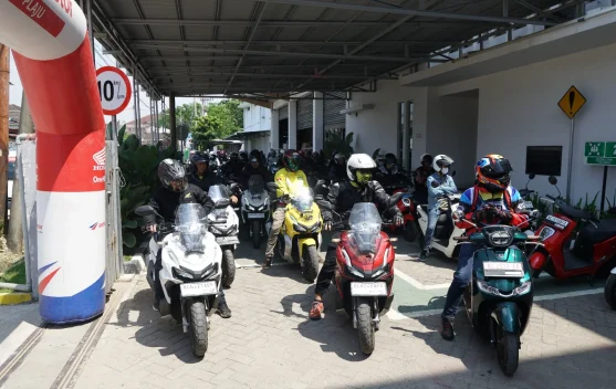 Astra Motor Sumsel Gelar kegiatan GAS-Ke HBD 2026, Beri Edukasi Touring Aman