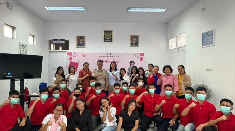 SMAS GKST Imanuel Palu Berbagi Kasih Dengan Anak Binaan LPKA Palu