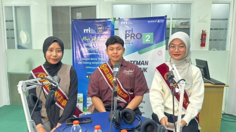 Duta Aksi Sosial Berbagi Inspirasi di RRI Palu