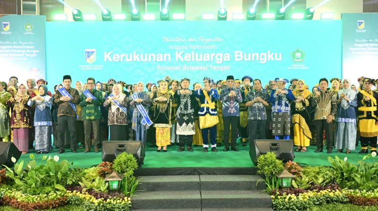 Kukuhkan KKB Sulteng, Gubernur Minta Perkuat Semangat Persaudaraan