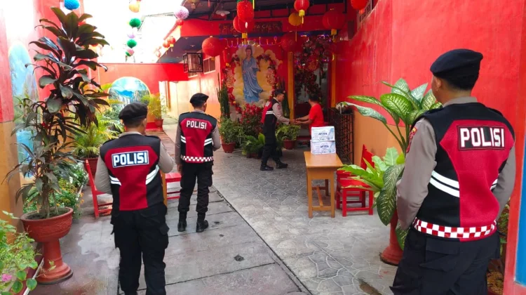 Jaga Keamanan Imlek, Polresta Palu Gelar Patroli Presisi