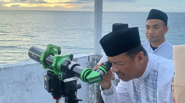 Hilal di Sulteng Tak Terlihat, Menunggu Sidang Isbat Kemenag