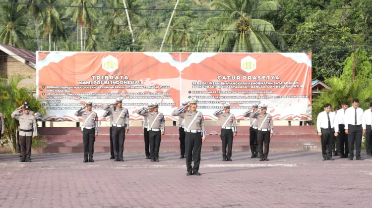 Waka Polres Parimo Tegaskan Loyalitas dan Semangat Presisi Personil