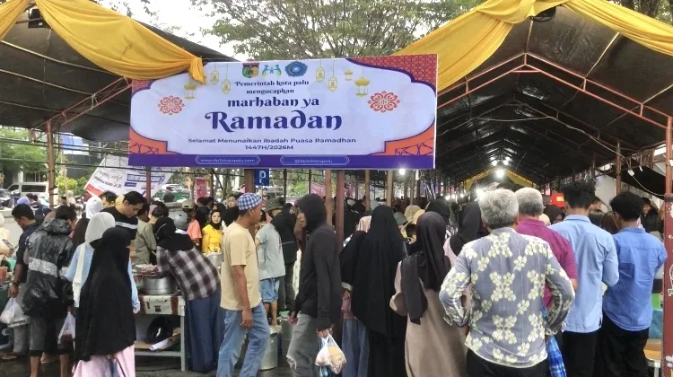 Pemkot Palu Hadirkan Pasar Kuliner Selama Ramadan 1447 H