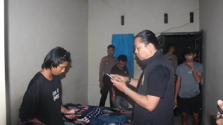 Polda Sulteng Gelar Razia Tempat Penginapan