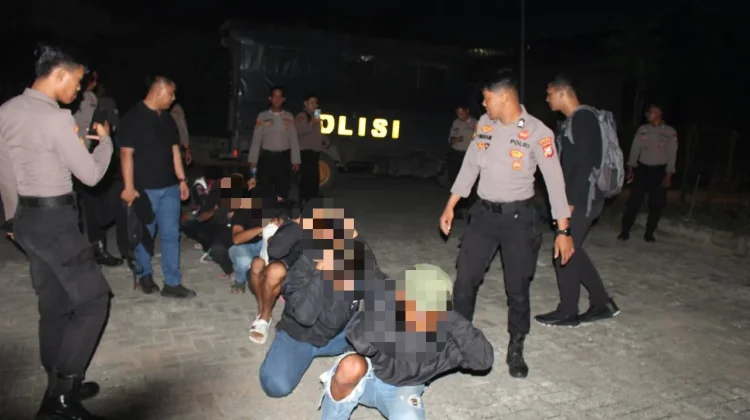 Operasi Pekat I Tinombala 2026, Polda Sasar Parkir Liar dan Aktivitas Geng Motor