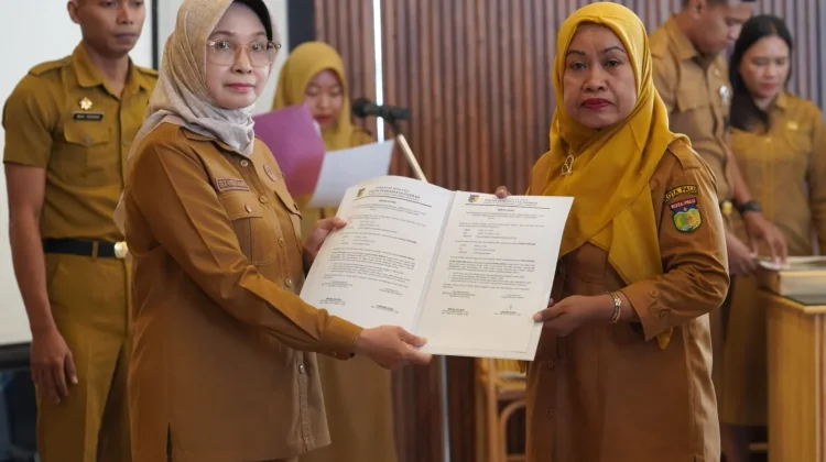 Surat Pemberitahuan Pajak Terhitung PBB-P2 Diserahkan ke Camat dan Lurah