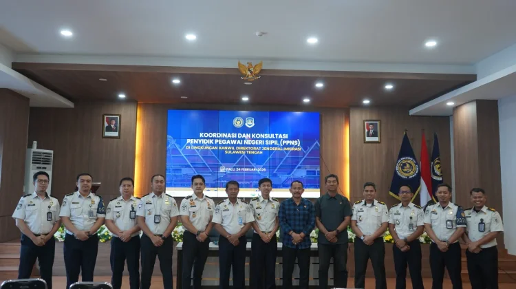 Kanwil Imigrasi Sulteng Koordinasikan Penerapan KUHP dan KUHAP