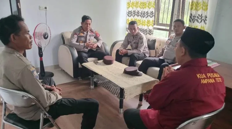 Binmas Polres Touna Gandeng KUA Jaga Kamtibmas Ramadan