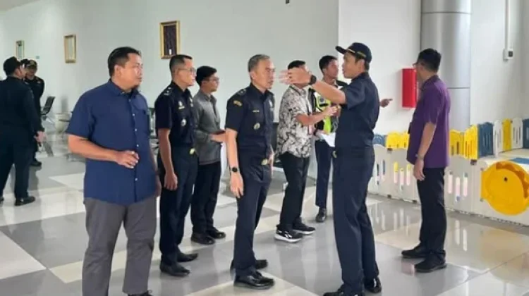 Bea Cukai Pantoloan Cek Kesiapan Penerbangan Internasional