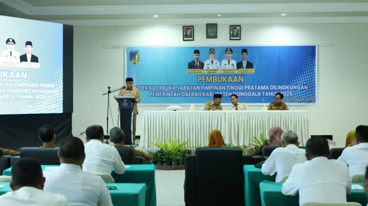 Puluhan Peserta Ikuti Seleksi JPT Pratama Donggala 2026