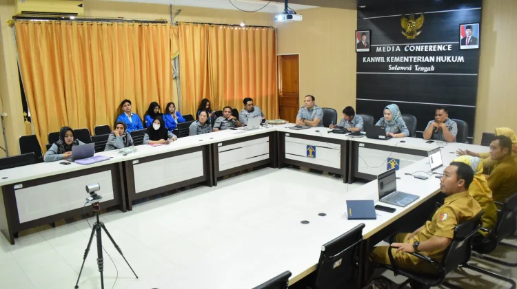 Kemenkum Sulteng Komitmen Tingkatkan Indeks Reformasi Hukum 2026