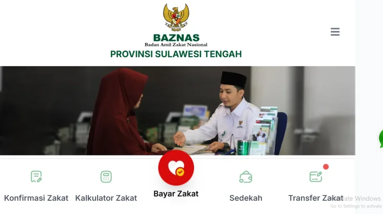 BAZNAS Sulteng Hadirkan Layanan Digital dan Jemput Zakat Permudah Muzaki