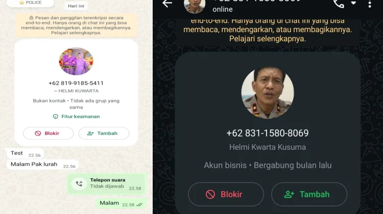 Lagi, Nama Wakapolda Sulteng di Catut untuk Penipuan