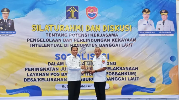 Sinergi Kemenkum Sulteng dan Pemkab Banggai Laut Dorong Ekonomi Lokal