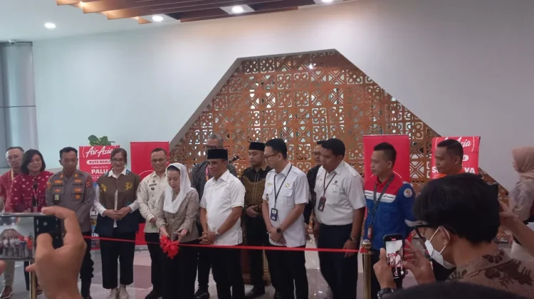 jelang Lebaran, Air Asia Resmi Beroperasi di Palu