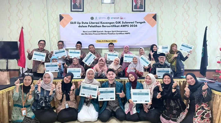 Pelatihan AWPS Dorong Penguatan Ekonomi Syariah Sulteng