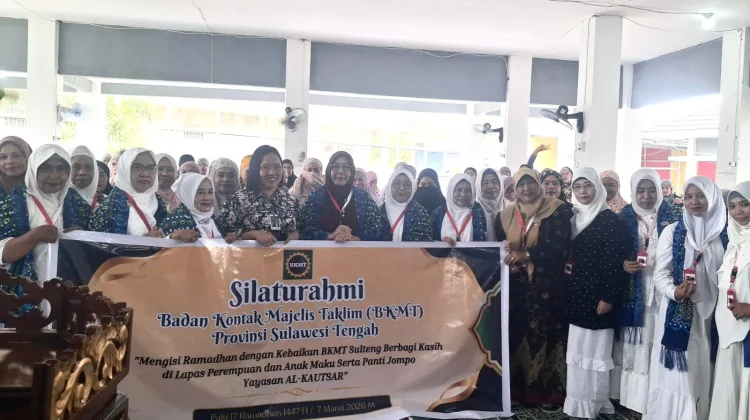 BKMT Sulteng Berbagi Kepedulian Ramadhan di Lapas Perempuan