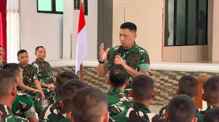 Pangdam Ingatkan Personel Yonif Teritorial Pembangunan Bekerja Maksimal