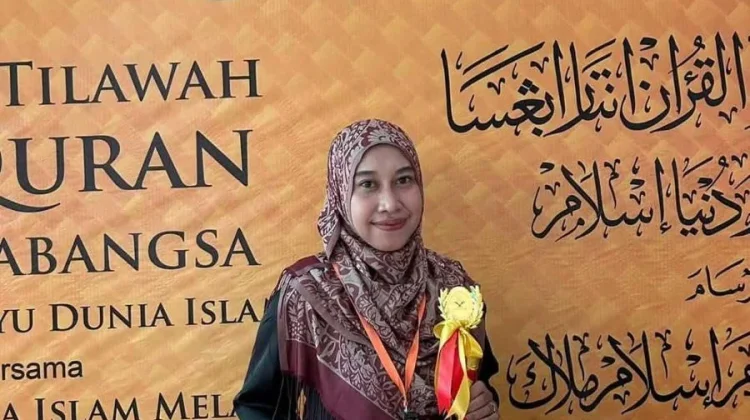 Qoriah Muda Sulteng Sunarti Larisa Raih Tiga Besar MTQ Dunia