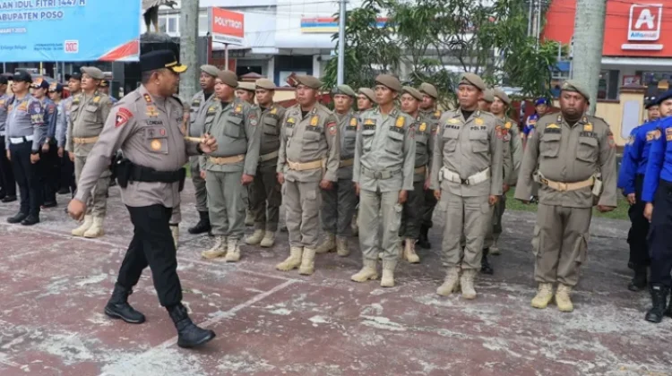 Polres Poso Kerahkan Ratusan Personel Gabungan  Operasi Ketupat Tinombala 2026