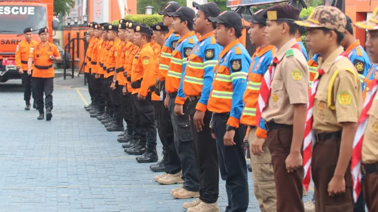 Apel Siaga Lebaran 2026, Basarnas Palu Tingkatkan Kualitas Pelayanan