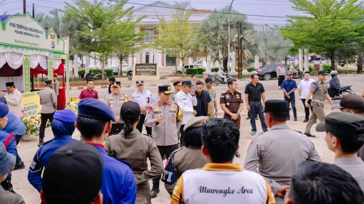 Kapolda Sulteng Tinjau Pos Operasi Ketupat Tinombala 2026 di Morowali Utara