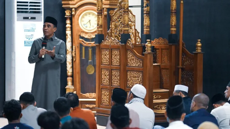 Momentum 10 Hari Akhir Ramadan, Anwar Hafid Tekankan Nilai Spiritual BERANI Berkah