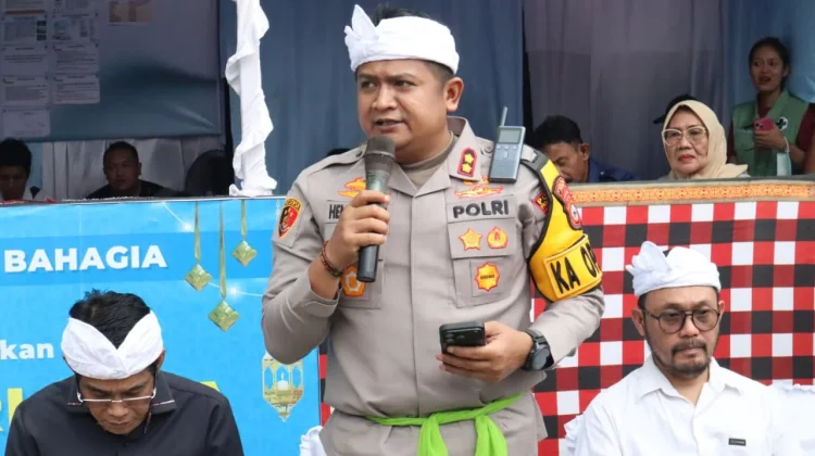 Ribuan Warga Padati Pawai 21 Ogoh-Ogoh di Tolai Menjelang Nyepi 1948