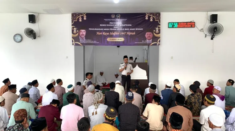 Ratusan Narapidana Rutan Donggala Terima Remisi Lebaran 2026