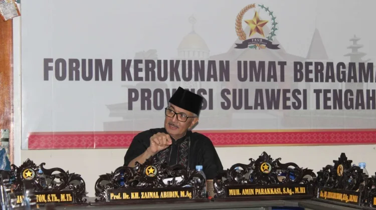 FKUB Sulteng Buka Posko Persaudaraan dan Kerukunan di Haul ke-58 Guru Tua