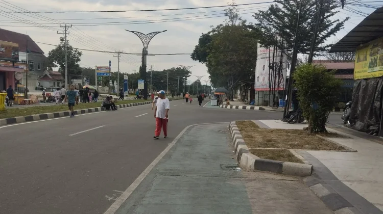 usai Lebaran, Car Free Day Terpantau Masih Sepi