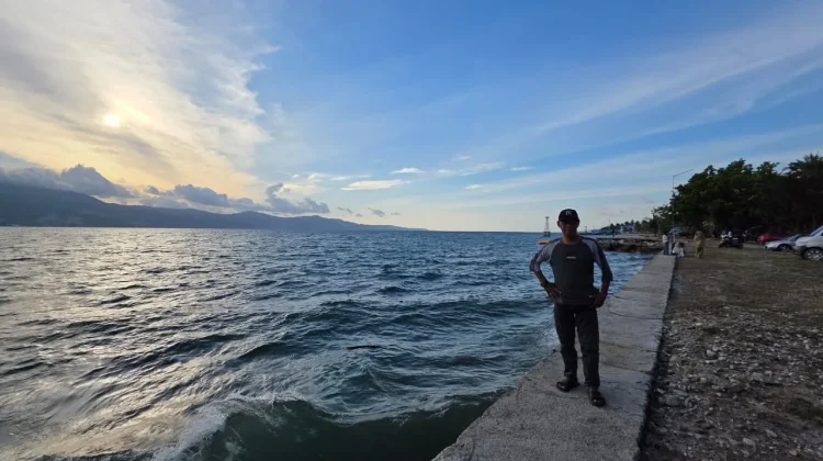 Pantai Taipa di Palu Masih Jadi Favorit Menikmati Sunset