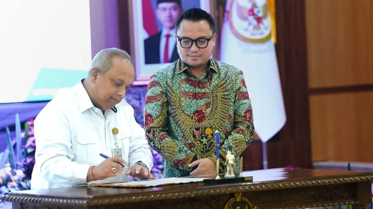 Bupati Morut Serahkan LKPD 2025 ke BPK