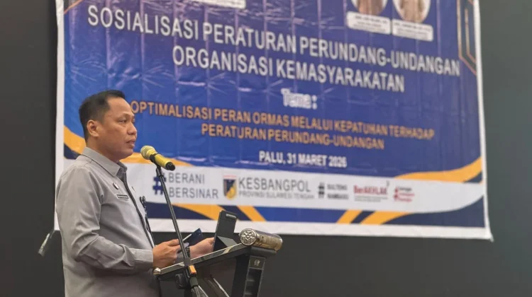 Kanwil Kemenkum Sulteng Dorong Ormas Taat Peraturan Perundang-Undangan