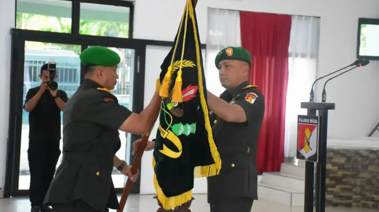 Brigjen TNI Suntara Wisnu Budi Hidayanta Resmi Pimpin Korem 132/Tadulako