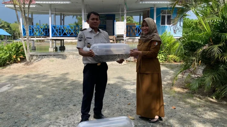 Wujudkan Warga Binaan Mandiri, Lapas Perempuan Palu Tebar 2.000 Bibit Nila