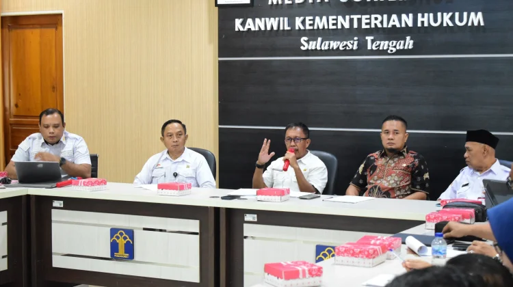 Kemenkum Sulteng Harmonisasi Ranperda ASI Eksklusif Morowali