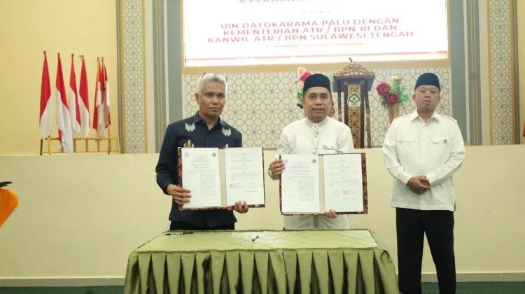 Percepat Sertifikasi Tanah Wakaf, BPN Sulteng Gandeng LPPM UIN Palu